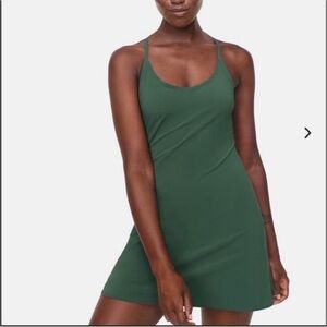 Outdoor Voices Exercise Dress Forest Green M